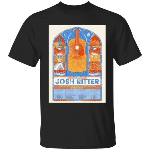 Josh Ritter 2026 A Book Of Gold Thrown Open Tour Poster Shirt - Image 8