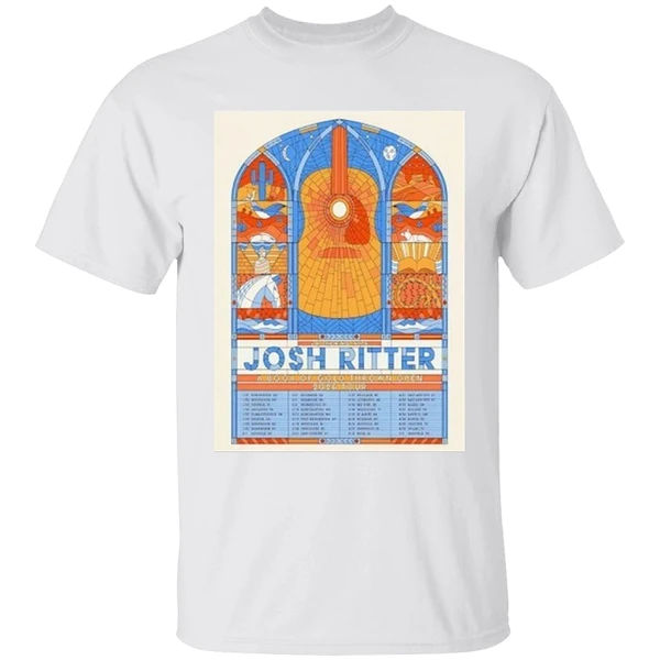 Josh Ritter 2026 A Book Of Gold Thrown Open Tour Poster Shirt - Image 9