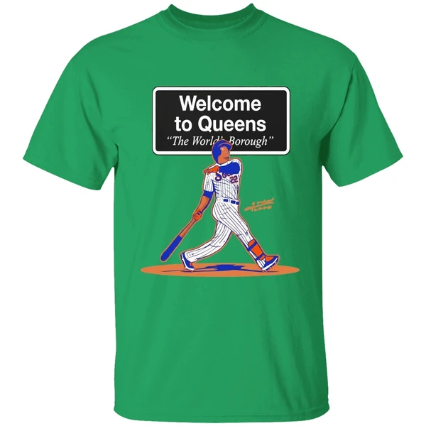 Juan Soto Welcome To Queens Sign The Worlds Borough Christmas Shirt - Image 2