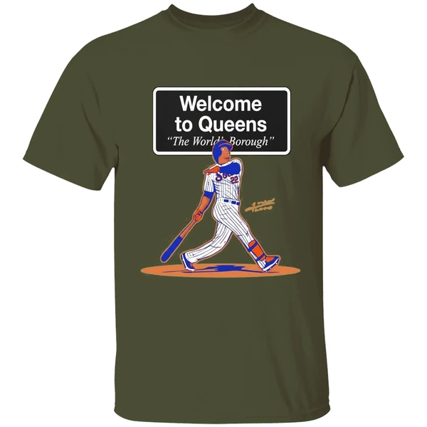 Juan Soto Welcome To Queens Sign The Worlds Borough Christmas Shirt - Image 4