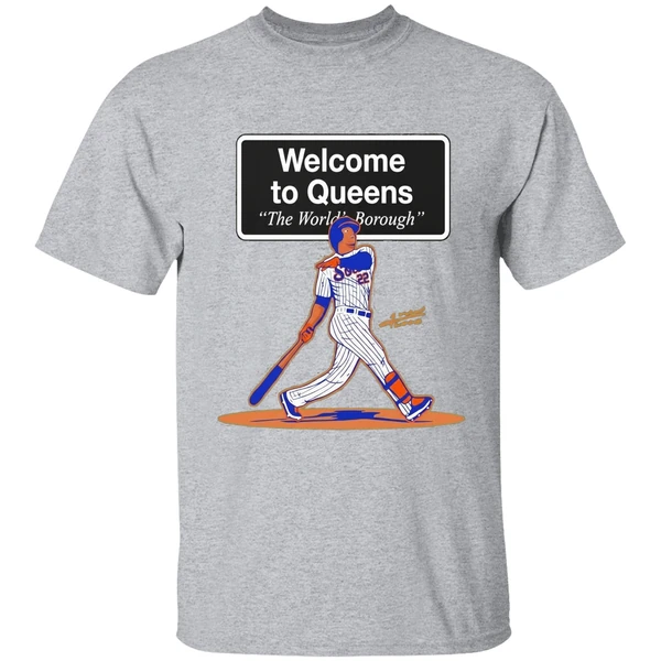Juan Soto Welcome To Queens Sign The Worlds Borough Christmas Shirt - Image 9