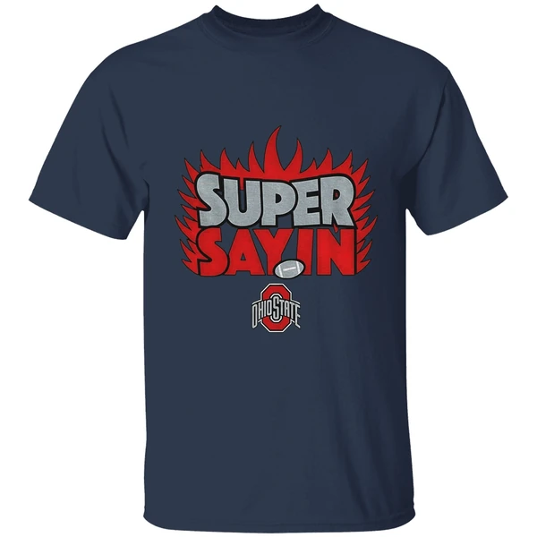 Julian Sayin Super Saiyan Ohio State Buckeyes Nfl Football Logo Shirt - Image 4
