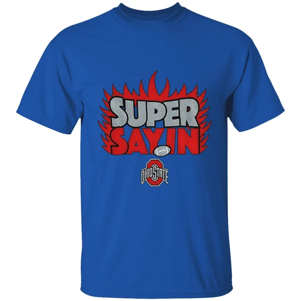 Julian Sayin Super Saiyan Ohio State Buckeyes Nfl Football Logo Shirt - Image 7