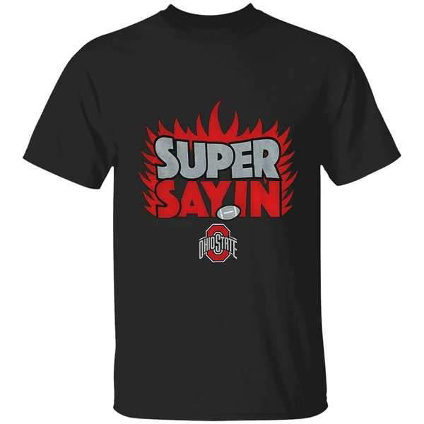 Julian Sayin Super Saiyan Ohio State Buckeyes Nfl Football Logo Shirt - Image 8