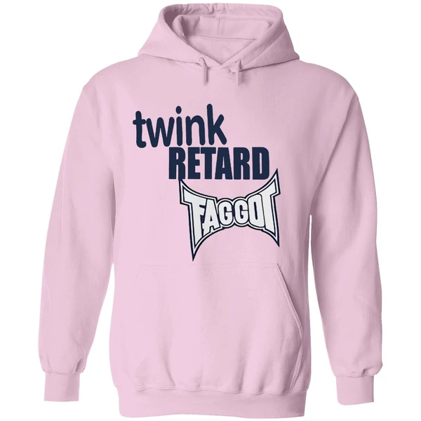 Junathrifts Twink Retard Faggot And I Have A Gun Hoodie - Image 5