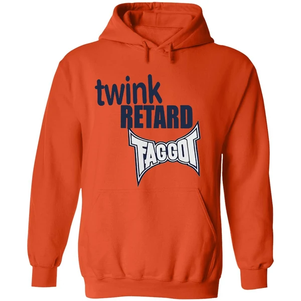 Junathrifts Twink Retard Faggot And I Have A Gun Hoodie - Image 6