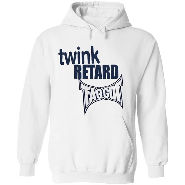 Junathrifts Twink Retard Faggot And I Have A Gun Hoodie - Image 8