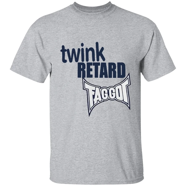 Junathrifts Twink Retard Faggot And I Have A Gun Shirt - Image 6