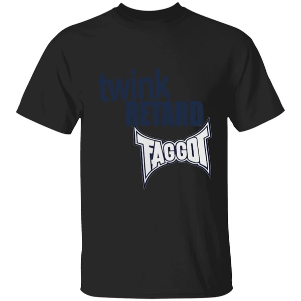 Junathrifts Twink Retard Faggot And I Have A Gun Shirt - Image 7