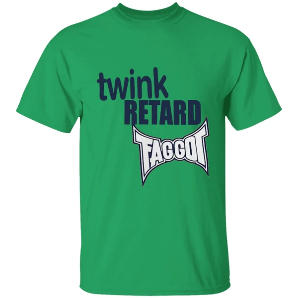 Junathrifts Twink Retard Faggot And I Have A Gun Shirt - Image 8