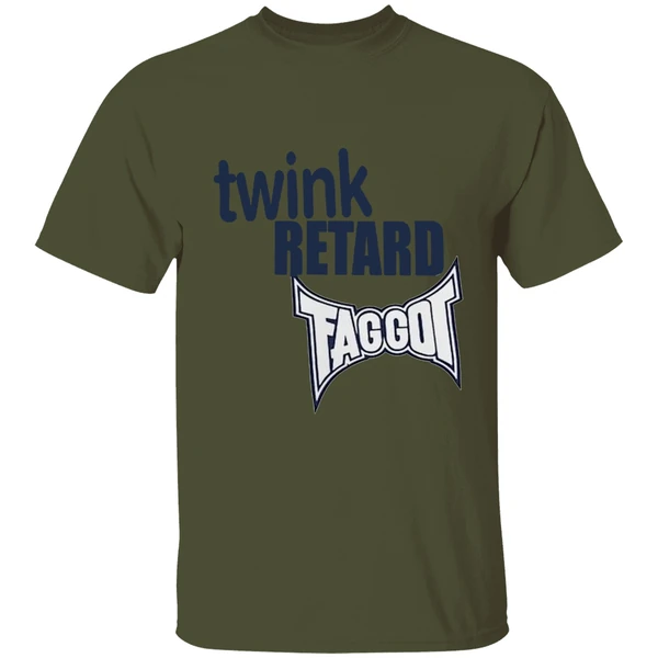 Junathrifts Twink Retard Faggot And I Have A Gun Shirt - Image 9