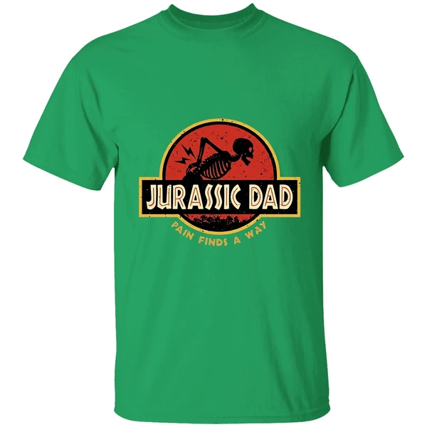 Jurassic Dad Pain Finds A Way Shirt - Image 2