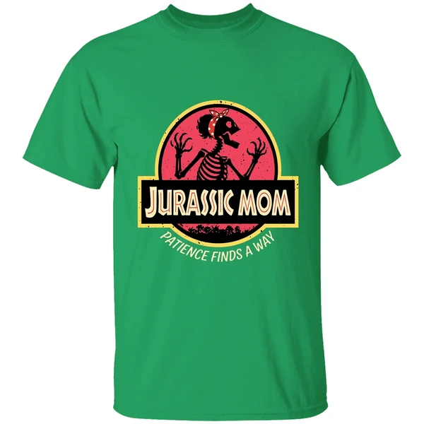 Jurassic Mom Patience Finds A Way Shirt - Image 2