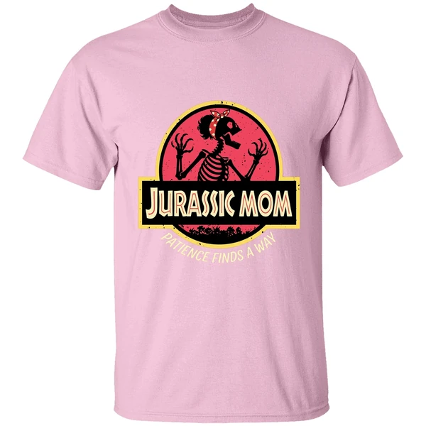 Jurassic Mom Patience Finds A Way Shirt - Image 3