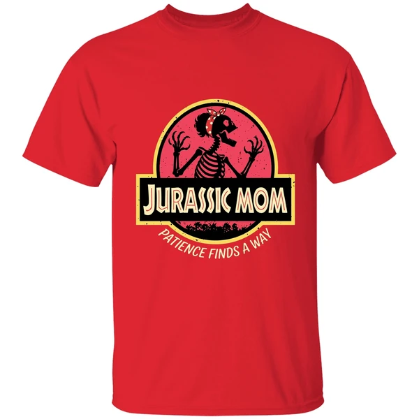 Jurassic Mom Patience Finds A Way Shirt - Image 7