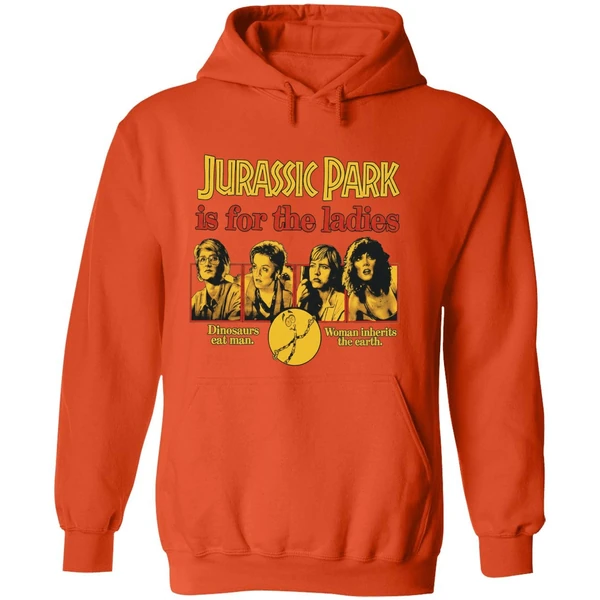 Jurassic Park Is For The Ladies Hoodie - Image 6
