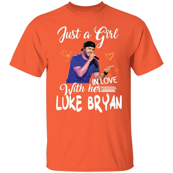 Just A Girl In Love With Her Luke Bryan Shirt - Image 5