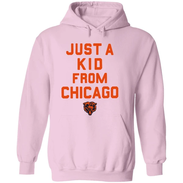 Just A Kid From Chicago Bears Hoodie - Image 5