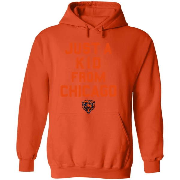 Just A Kid From Chicago Bears Hoodie - Image 6