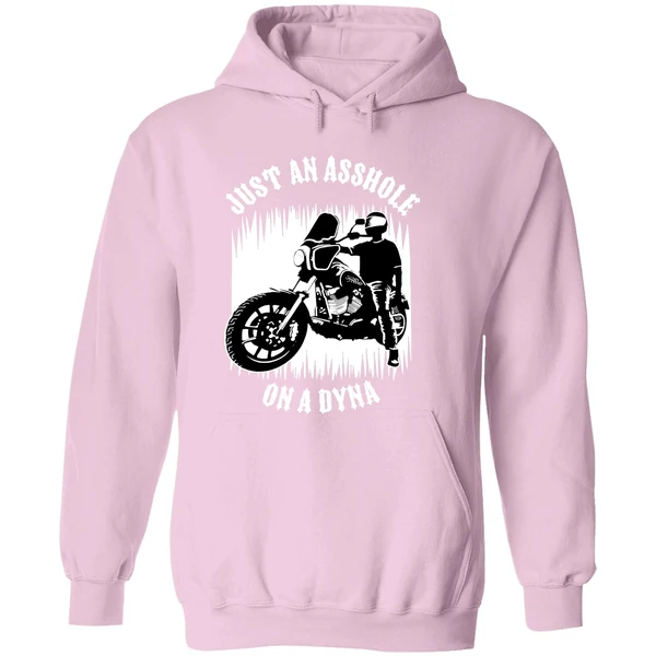 Just An Asshole On A Dyna Hoodie - Image 5