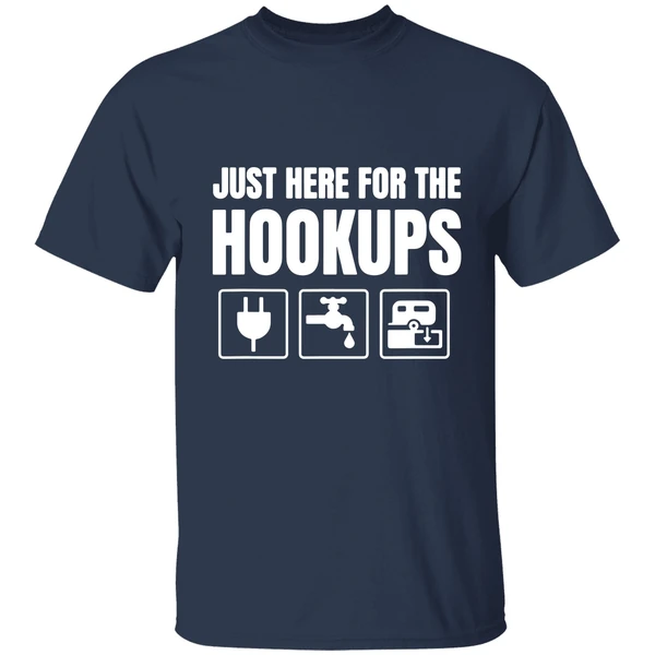 Just Here For The Hookups Funny Rv Shirt - Image 4