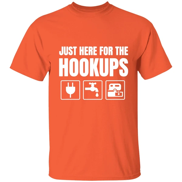 Just Here For The Hookups Funny Rv Shirt - Image 5