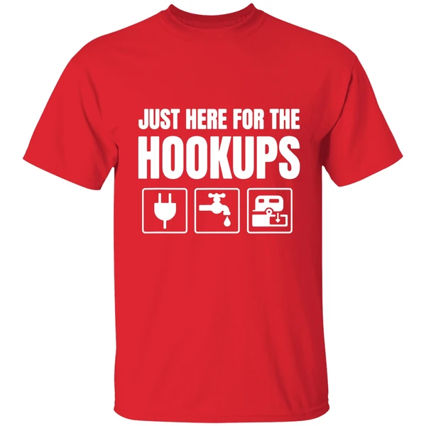 Just Here For The Hookups Funny Rv Shirt - Image 6