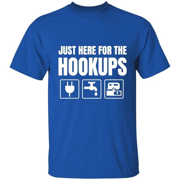 Just Here For The Hookups Funny Rv Shirt - Image 7