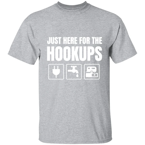 Just Here For The Hookups Funny Rv Shirt - Image 8