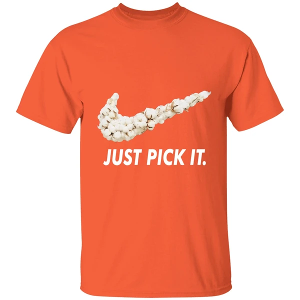 just pick it nike shirt orange