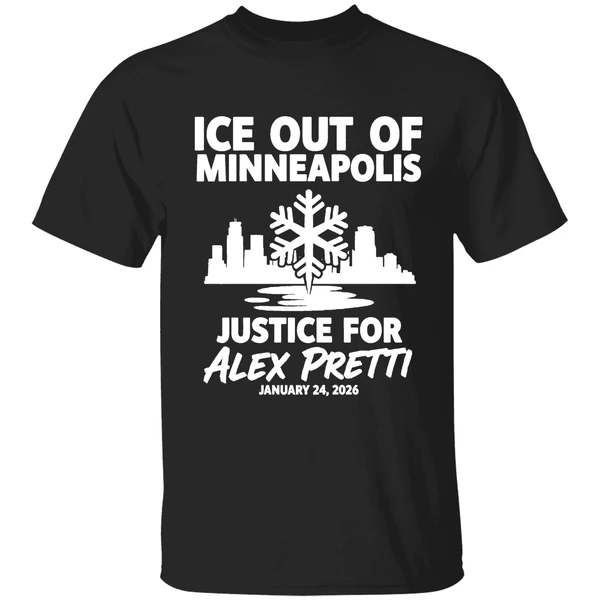 Justice For Alex Pretti Murdered By Ice In Minneapolis Anti Ice Shirt