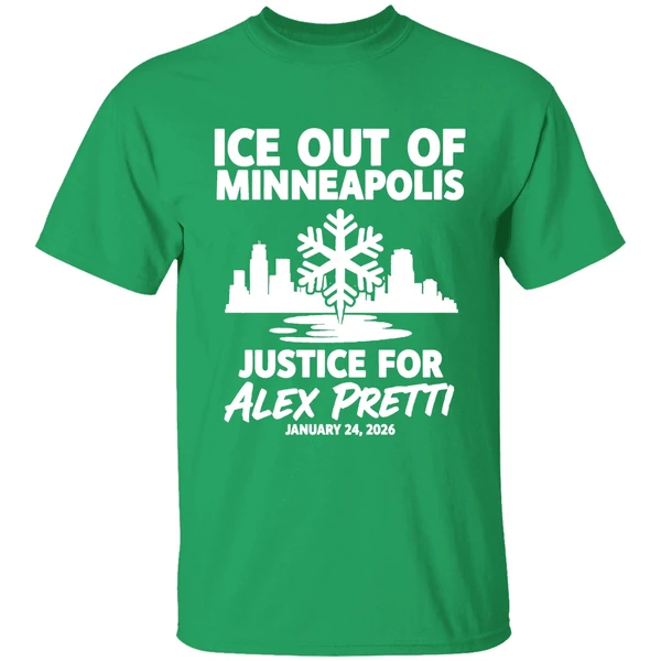 Justice For Alex Pretti Murdered By Ice In Minneapolis Anti Ice Shirt - Image 2