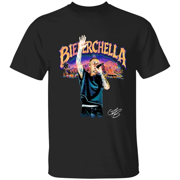 Justin Bieber Bieberchella Tour Signature Shirt