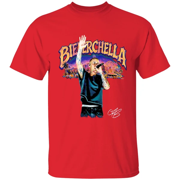 Justin Bieber Bieberchella Tour Signature Shirt - Image 7
