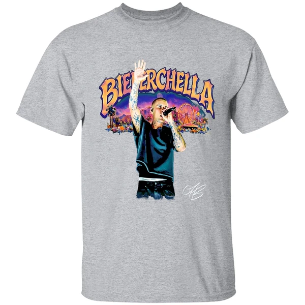 Justin Bieber Bieberchella Tour Signature Shirt - Image 9