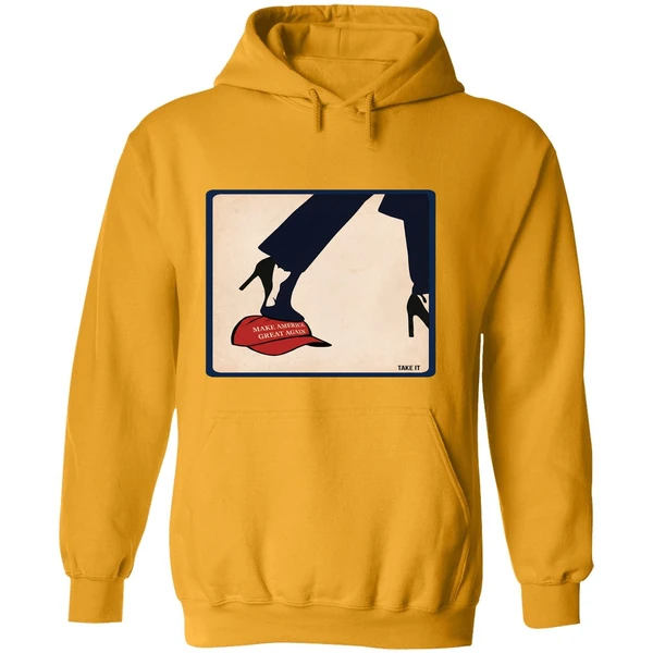 Kamala 2024 Anti Maga High Heels Step On Red Hat Hoodie