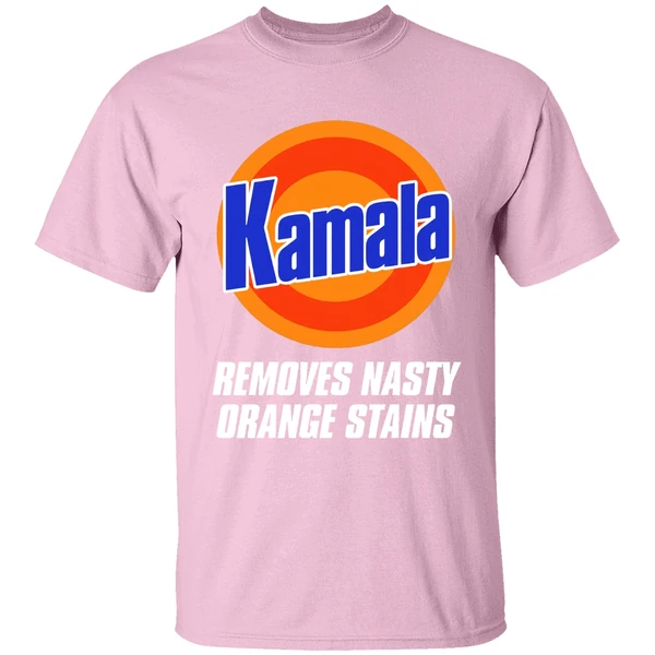 Kamala Removes Nasty Orange Stains Shirt - Image 3