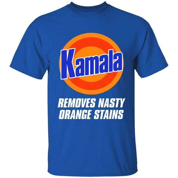 Kamala Removes Nasty Orange Stains Shirt - Image 8
