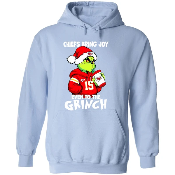 Kansas City Chiefs Bring Joy Even To The Grinch Patrick Mahomes Hoodie - Image 4