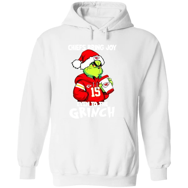 Kansas City Chiefs Bring Joy Even To The Grinch Patrick Mahomes Hoodie - Image 8