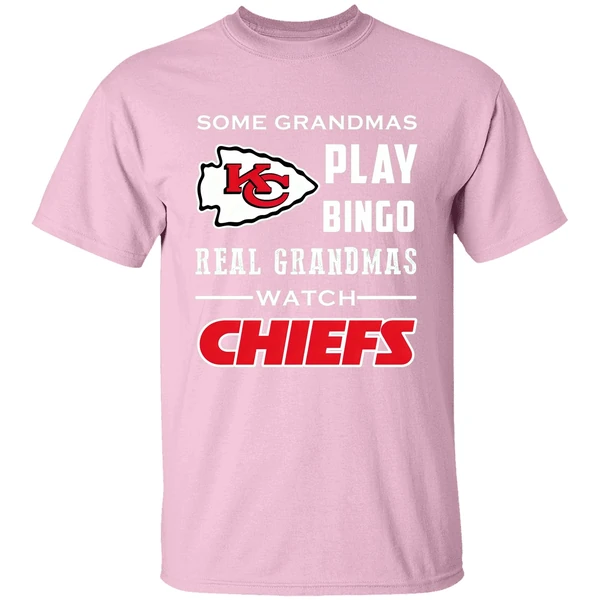 Kansas City Chiefs Grandmas Play Bingo Real Grandmas Watch Chiefs Shirt Kansas City Chiefs Grandmas Play Bingo Real Grandmas Watch Chiefs Shirt