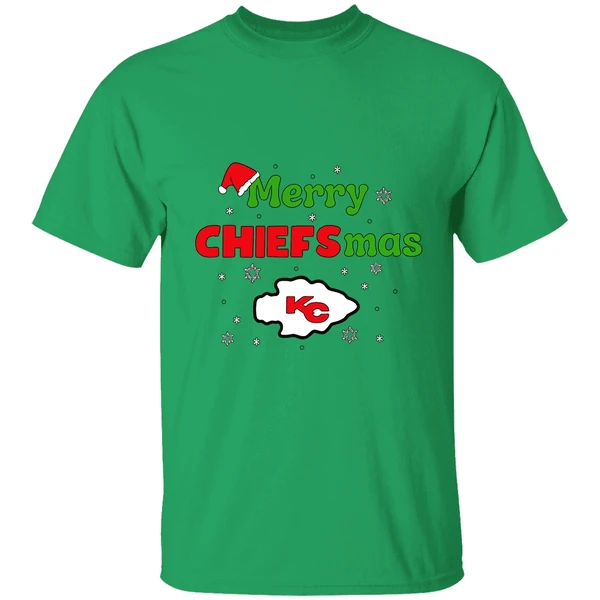 Kansas City Chiefs Merry Chiefsmas Christmas Shirt - Image 8