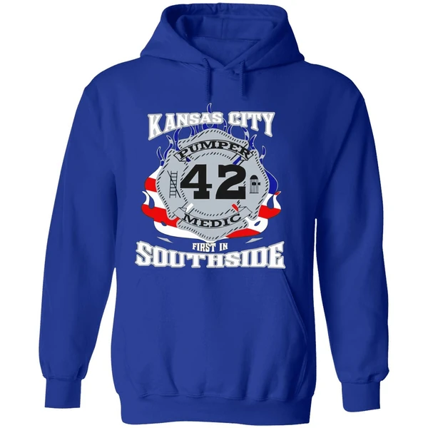 Kansas City First In Southside 42 Pumper Medic Hoodie - Image 7