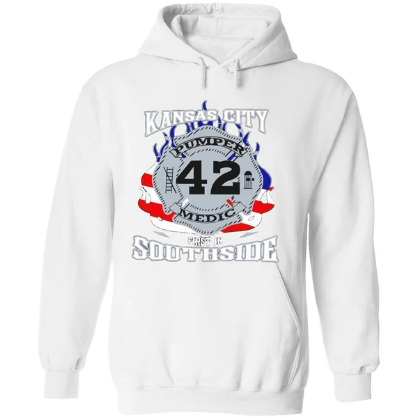 Kansas City First In Southside 42 Pumper Medic Hoodie - Image 8