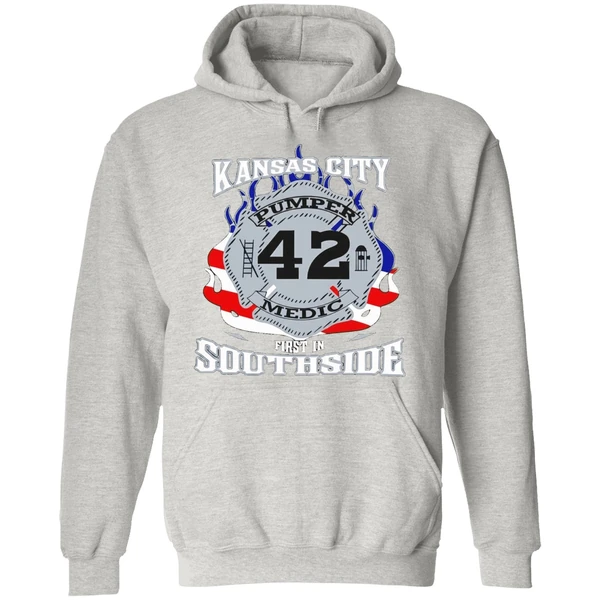 Kansas City First In Southside 42 Pumper Medic Hoodie - Image 9