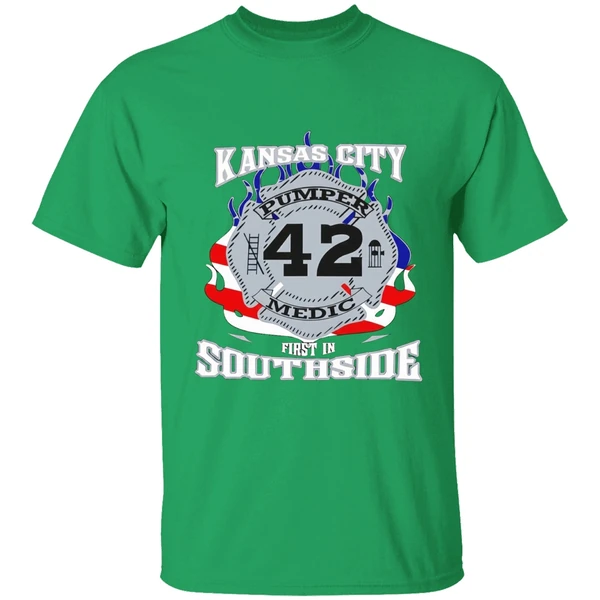 Kansas City First In Southside 42 Pumper Medic Shirt - Image 2