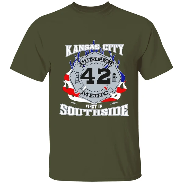 Kansas City First In Southside 42 Pumper Medic Shirt - Image 4