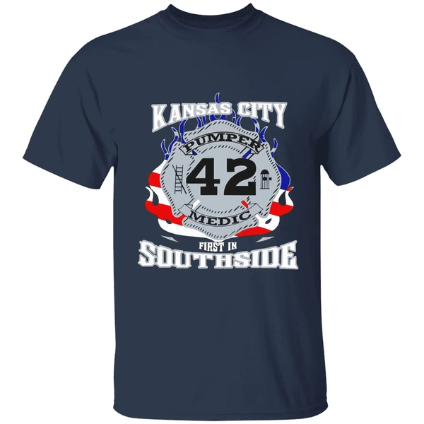 Kansas City First In Southside 42 Pumper Medic Shirt - Image 5