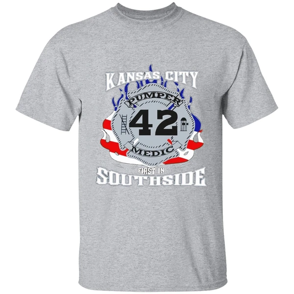 Kansas City First In Southside 42 Pumper Medic Shirt - Image 9