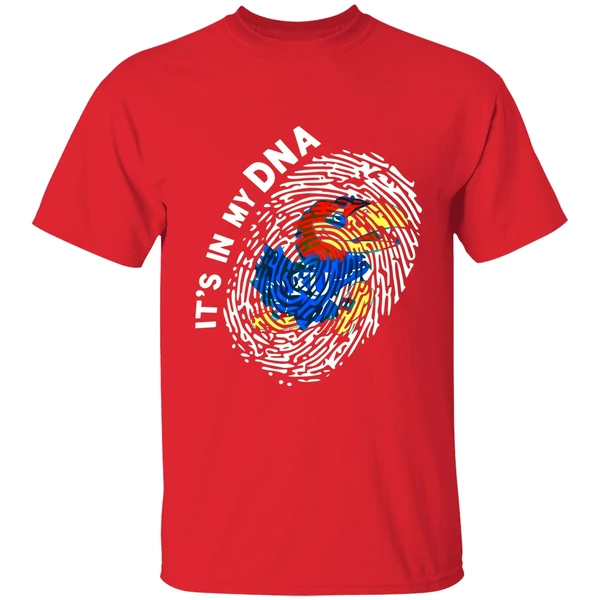 Kansas Jayhawks Its In My Dna Shirt - Image 6